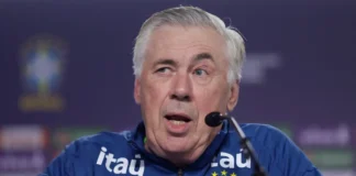 Ancelotti manterá Brasil com quatro atacantes em duelo contra o Chile