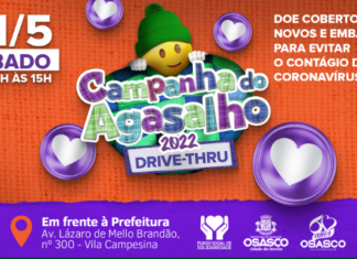 Fundo Social de Osasco realiza drive-thru da Campanha do Agasalho