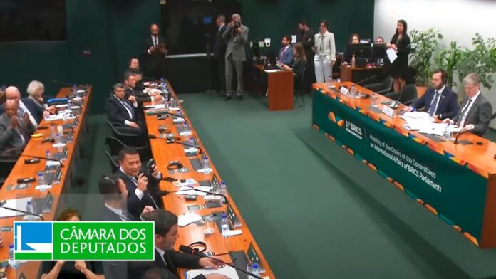 Presidentes de comissões de Relações Exteriores de parlamentos do BRICS discutem investimentos