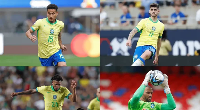 João Gomes, Beraldo, Éderson e Weverton são convocados para seleção