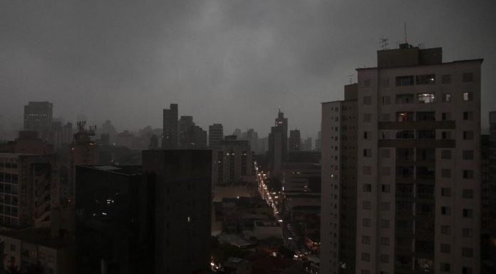 Temporal em SP causa quedas de árvores e deixa uma pessoa morta