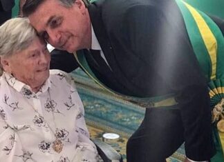Mãe do presidente Jair Bolsonaro morre aos 94 anos