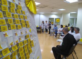 HMB realiza atividades para celebrar o Setembro Amarelo