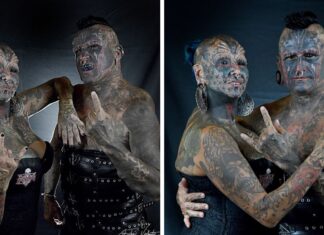 Casal bate recorde de maior número de modificações corporais, aponta Guinness Book