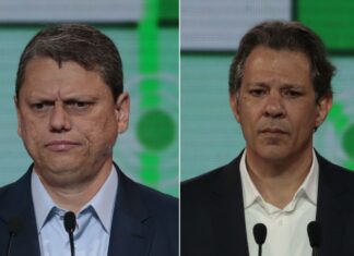 SP: Tarcísio e Haddad vão disputar 2º turno para governador