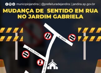 Diretoria de Trânsito de Jandira realiza alteração de sentido em Rua no Jardim Gabriela I