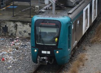 Mais de 1 km de cabos de linha de trem são furtados no Rio de Janeiro