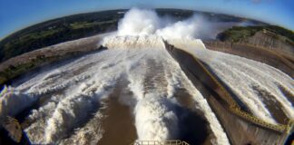 Com aumento das chuvas, usinas hidrelétricas abrem as comportas