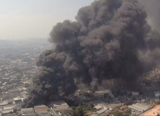 Ruas viram “rios de fogo” durante explosão de empresa em Barueri, afirma Secretaria de Segurança Divulgação/TV Globo