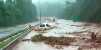 Dique que transbordou em Minas tem nível de emergência elevado