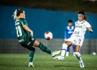 Palmeiras sai na frente do Santos na decisão do Paulista Feminino
