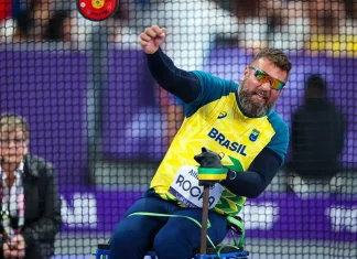 Bronze de André Rocha no lançamento de disco é medalha 400 do Brasil